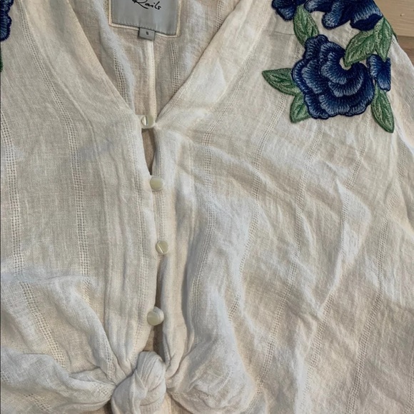 Rails size small Thea embroidered top - Picture 3 of 7